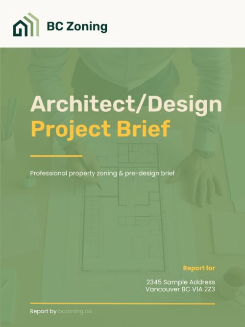 Architect / Design Project Brief