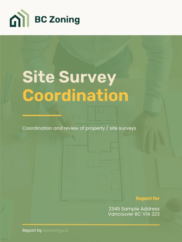 Site Survey Coordination
